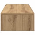 Miniatyrbilde 6 av 11: vidaXL Vegghylle med skuffer artisian eik 80x33x17 cm konstruert tre