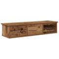 Miniatyrbilde 1 av 11: vidaXL Veggskap gammelt tre 88x26x18,5 cm konstruert tre
