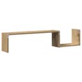 Miniatyrbilde 8 av 11: vidaXL Vegghyller 2 stk artisan eik 100x15x20 cm konstruert tre