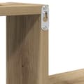 Miniatyrbilde 9 av 11: vidaXL Vegghyller 2 stk artisan eik 100x15x20 cm konstruert tre