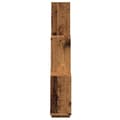 Miniatyrbilde 6 av 10: vidaXL Vegghylle kubeformet gammelt tre 78x15x93 cm konstruert tre