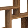 Miniatyrbilde 8 av 10: vidaXL Vegghylle kubeformet gammelt tre 78x15x93 cm konstruert tre