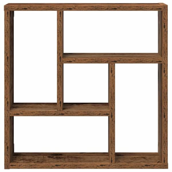 vidaXL væghylde 45x16x45 cm konstrueret træ gammelt træ-look