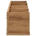 Miniatyrbilde 6 av 10: vidaXL Veggmontert CD-hylle artisan eik 100x18x18 cm konstruert tre
