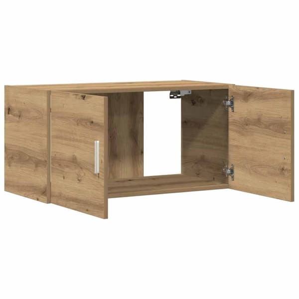 vidaXL TV-seinäkaappi artesaani tammi 80x39x40 cm tekninen puu