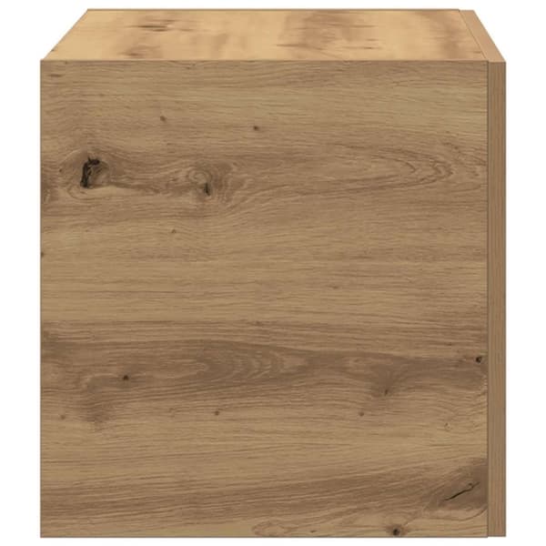vidaXL TV-seinäkaappi artesaani tammi 80x39x40 cm tekninen puu