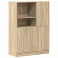 Pikkukuva 3 / 11: vidaXL 2-osainen keittiökaappisarja Sonoma Oak Engineered Wood