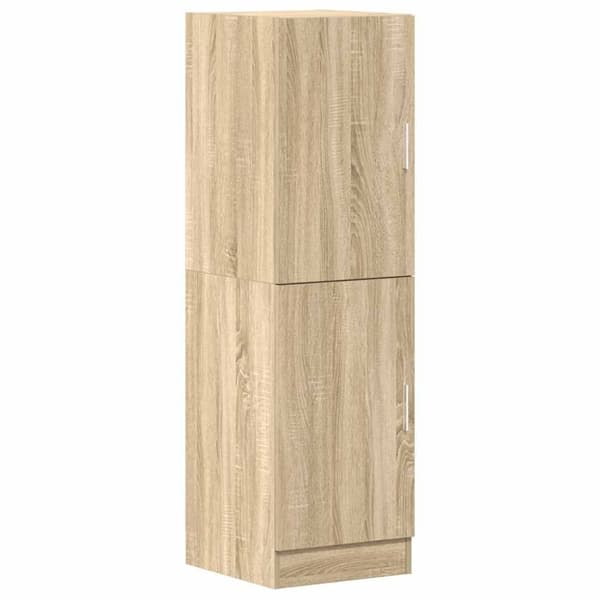 vidaXL 2-osainen keittiökaappisarja Sonoma Oak Engineered Wood