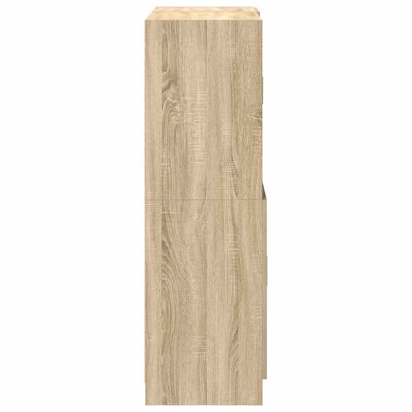 vidaXL 2-osainen keittiökaappisarja Sonoma Oak Engineered Wood