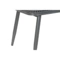 Miniatyrbild 8 av 9: Bokhylla DKD Home Decor Naturell Grå Metall Trä 2 Hyllor (79 x 39 x 133 cm)