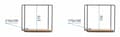 Miniatyrbild 6 av 6: Metallhylla SF-Z2 set 2 st