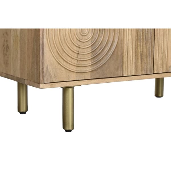 Hylder DKD Home Decor Gylden Natur Mangotræ 90 x 40 x 180 cm