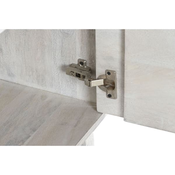 Hylder DKD Home Decor Hvid Mangotræ 116 x 40 x 160 cm (1)