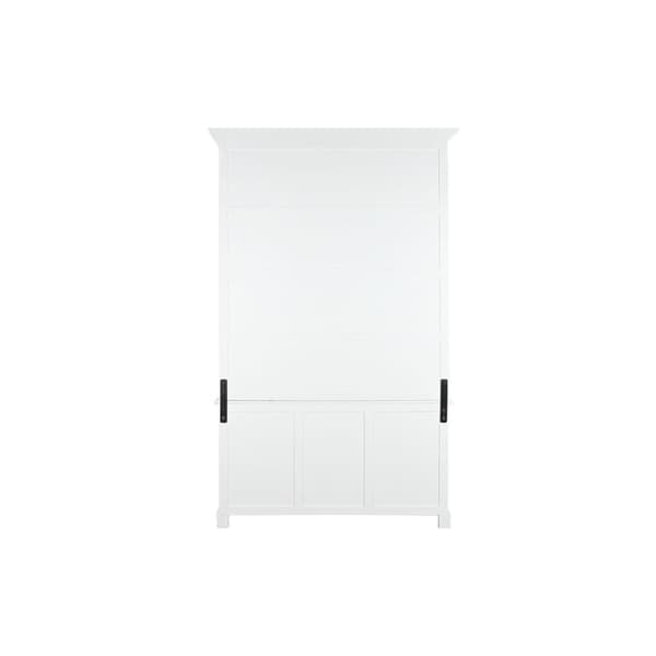 Hylder DKD Home Decor Hvid Træ MDF 137 x 38 x 234 cm