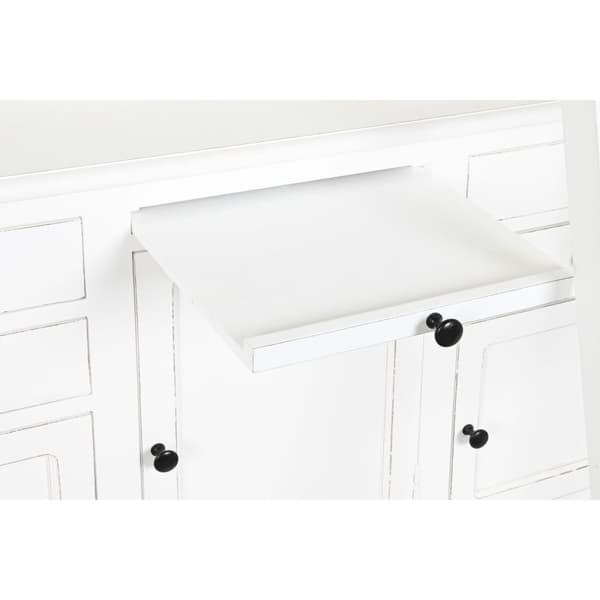 Hylder DKD Home Decor Hvid Træ MDF 137 x 38 x 234 cm