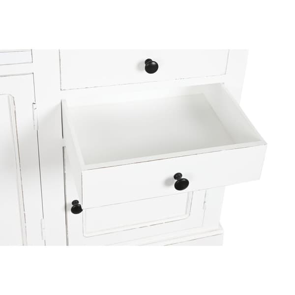 Hylder DKD Home Decor Hvid Træ MDF 137 x 38 x 234 cm