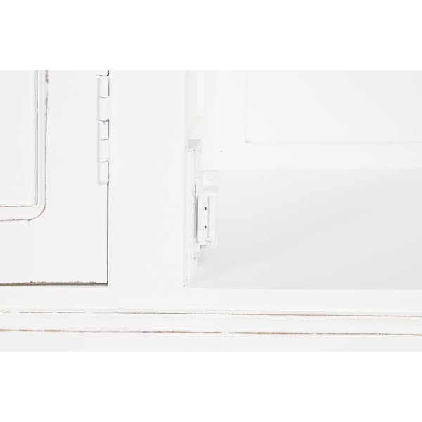 Hylder DKD Home Decor Hvid Træ MDF 137 x 38 x 234 cm