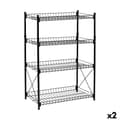 Miniatyrbillede 1 af 2: Hylder Confortime Metal 52 x 34 x 86 cm (2 enheder)