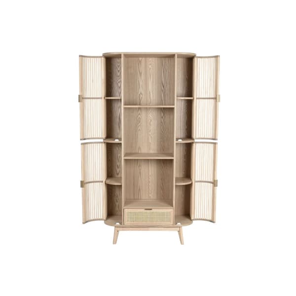 Hylder Home ESPRIT Natur Spanskrør Gran 88 x 36 x 180 cm