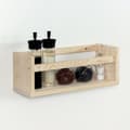 Miniatyrbild 2 av 5: Vägghylla i massiv furu - L40 x H15 cm
