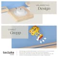 Miniatyrbild 4 av 11: Vägghylla MyLittleStory Cloud för upp till 28 tonies - blå