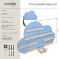 Miniatyrbild 6 av 11: Vägghylla MyLittleStory Cloud för upp till 28 tonies - blå