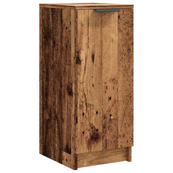vidaXL Kirjahylly vanha puu 29,5x35x70 cm lastulevy