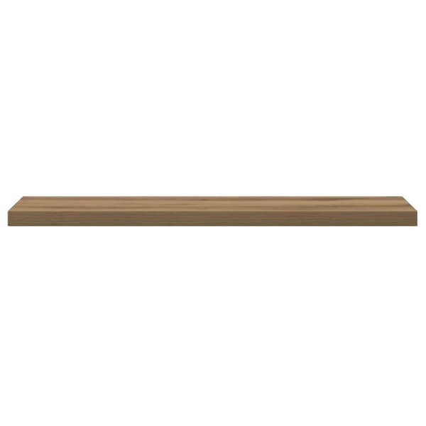 vidaXL Vägghyllor 4 st artisan ek 40x20x1,5 cm konstruerat trä