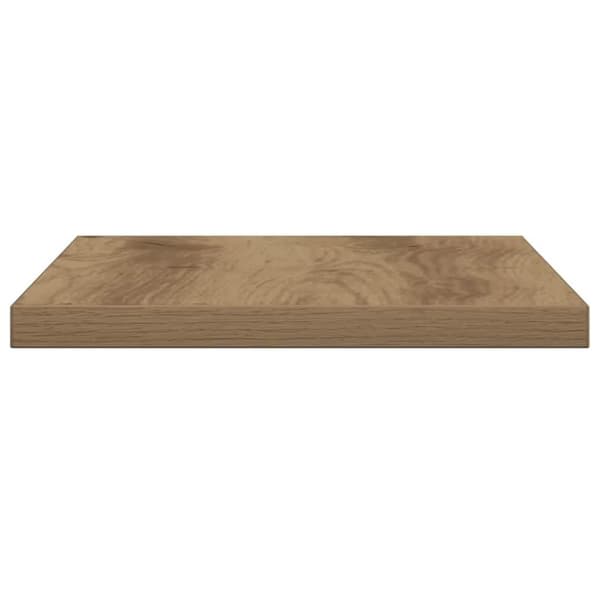 vidaXL Vägghyllor 4 st artisan ek 40x20x1,5 cm konstruerat trä