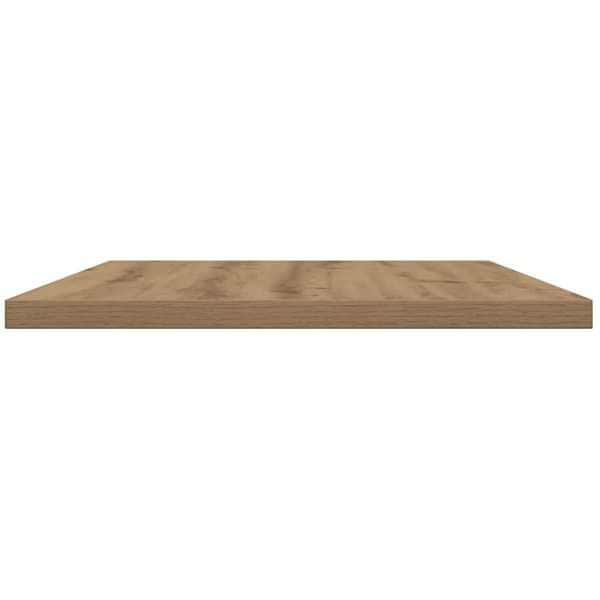 vidaXL Hyllplan 4 st artisan ek 40x30x1,5 cm konstruerat trä