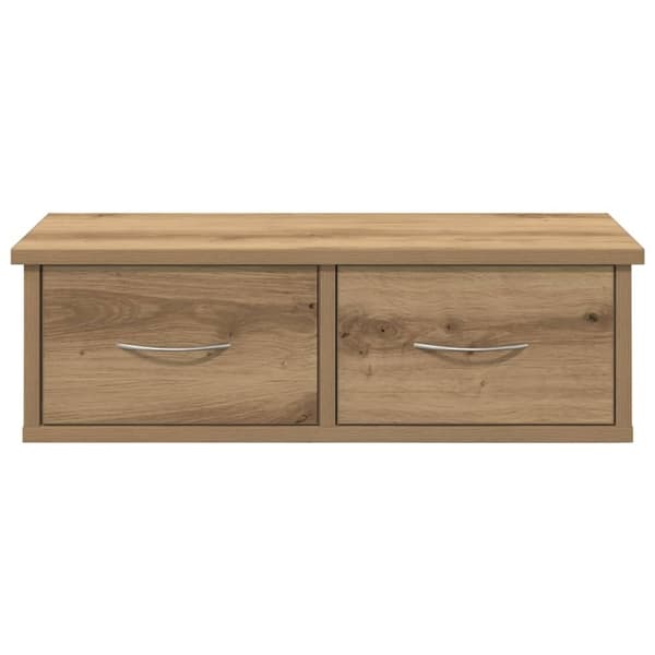 vidaXL Veggskap artisan eik 60x26x18,5 cm konstruert tre