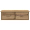 Miniatyrbilde 5 av 11: vidaXL Veggskap artisan eik 60x26x18,5 cm konstruert tre