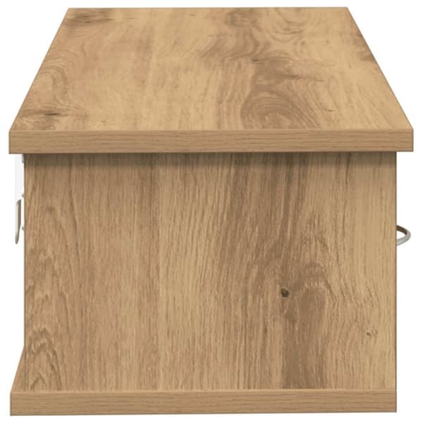 vidaXL Veggskap artisan eik 60x26x18,5 cm konstruert tre