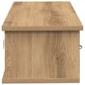 Miniatyrbilde 6 av 11: vidaXL Veggskap artisan eik 60x26x18,5 cm konstruert tre