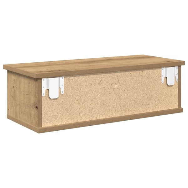 vidaXL Veggskap artisan eik 60x26x18,5 cm konstruert tre