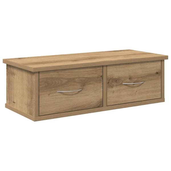 vidaXL Veggskap artisan eik 60x26x18,5 cm konstruert tre