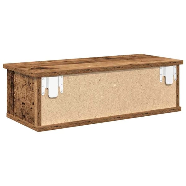 vidaXL vægskab 60x26x18,5 cm konstrueret træ gammelt træ