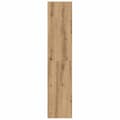 Miniatyrbilde 7 av 11: vidaXL Bokhylle/TV-benk artisan eik 36x30x143cm konstruert tre