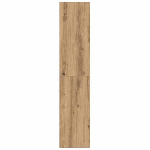 vidaXL Bokhylle/TV-benk artisan eik 36x30x143cm konstruert tre