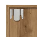 Miniatyrbilde 9 av 11: vidaXL Bokhylle/TV-benk artisan eik 36x30x143cm konstruert tre