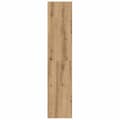 Miniatyrbilde 7 av 11: vidaXL Bokhylle/TV-benk gammelt tre 36x30x143cm konstruert tre