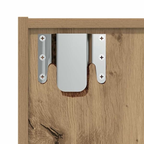 vidaXL Bokhylle/TV-benk gammelt tre 36x30x143cm konstruert tre