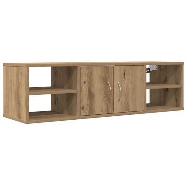 vidaXL vægskab 101x30x29 cm konstrueret træ kunsteg