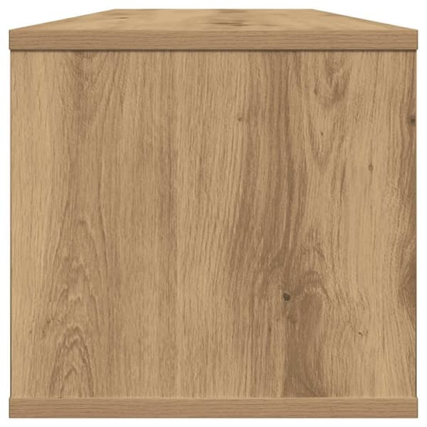 vidaXL vægskab 101x30x29 cm konstrueret træ kunsteg