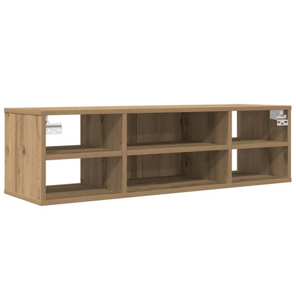 vidaXL vægskab 101x30x29 cm konstrueret træ kunsteg