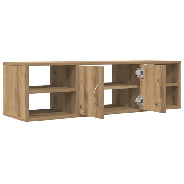 vidaXL vægskab 101x30x29 cm konstrueret træ kunsteg