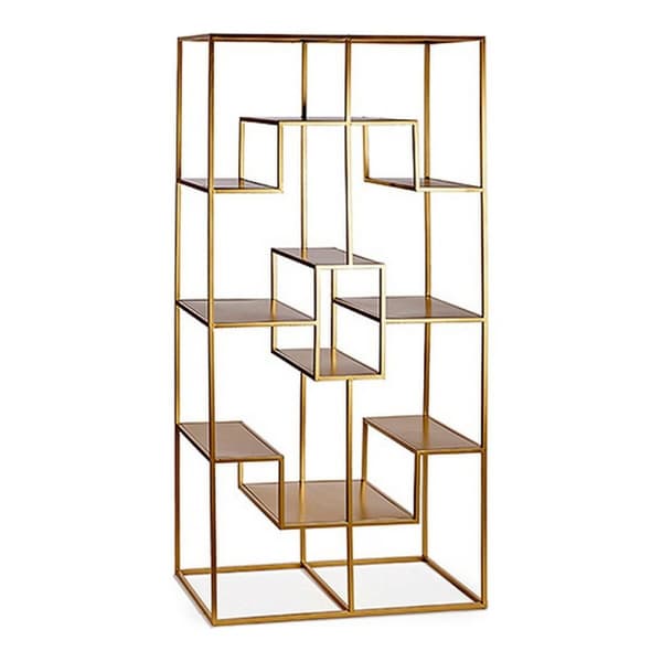 Hylder BIG-S3605004 Gylden Metal 45 x 200 x 100 cm