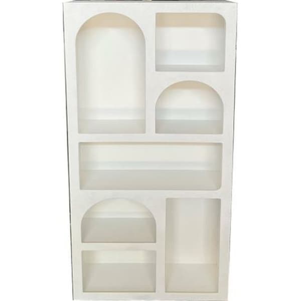Hylder Home ESPRIT Hvid Træ MDF 80 x 26 x 180 cm