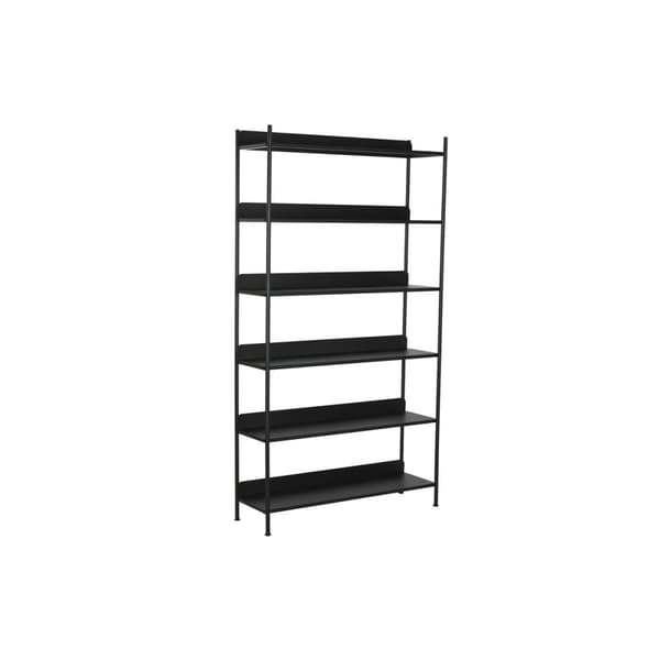 Hyllyt Home ESPRIT Musta Metalli 100 x 30 x 180 cm