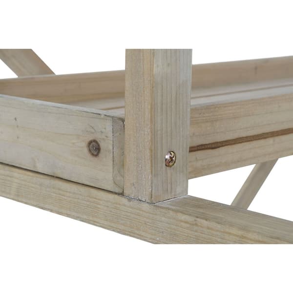 Hylder Home ESPRIT Sort Bræt Gran 98 x 68 x 192 cm